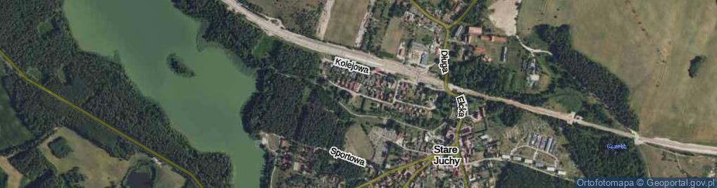 Zdjęcie satelitarne Nadrzeczna ul.